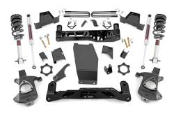 Rough Country Suspension Systems - Rough Country 6" Suspension Lift Kit 14-18 Silverado/Sierra 1500 4WD 22641 - Image 1