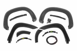 Rough Country Suspension Systems - Rough Country F-C319201A-GBA SF1 Fender Flares Onyx Black for 19-26 Silv 1500 - Image 4