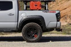 Rough Country Suspension Systems - Rough Country Defender Fender Flares Black Onyx for 16-23 Tacoma A-T11621-202 - Image 4