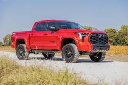 Rough Country Suspension Systems - Rough Country Pocket Fender Flares Black for 22-25 Toyota Tundra F-T11413 - Image 2