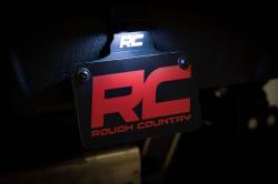 Rough Country Suspension Systems - Rough Country 99058 Universal License Plate Bracket w/LED Black - Image 4