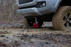 Rough Country Suspension Systems - Rough Country 4" Aluminum Winch Recovery Snatch Ring Red RS183 - Image 5