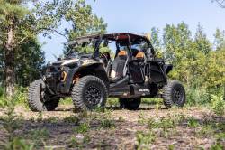 Rough Country Suspension Systems - Rough Country 93121 Rear Aluminum Half Doors Black for Polaris RZR XP 4 1000 - Image 5