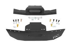 Rough Country Suspension Systems - Rough Country 93153 Front Winch Mount Kit Black for Polaris RZR Turbo S - Image 1