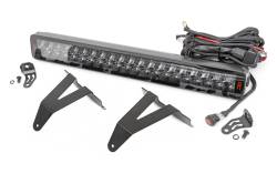 Rough Country Suspension Systems - Rough Country 80779 Bumper Mount 20" LED Light Bar Kit for 19-24 RAM 1500 - Image 1