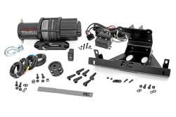 Rough Country Suspension Systems - Rough Country 92068 Front Winch Mount Kit w/Winch for Can-Am Maverick X3 - Image 1