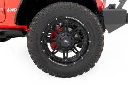 Rough Country Suspension Systems - Rough Country 71150 Bolt-On Front/Rear Caliper Covers Red for 18-26 Jeep JL/JT - Image 4