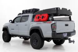 Rough Country Suspension Systems - Rough Country 73115 Aluminum Cargo Carrier Bed Rack Black for Tacoma 5' Bed - Image 6