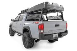 Rough Country Suspension Systems - Rough Country 73109 Aluminum Cargo Carrier Bed Rack Black for 05-23 Tacoma 5' - Image 2