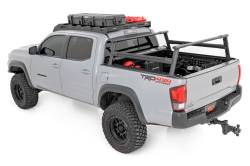 Rough Country Suspension Systems - Rough Country 73109 Aluminum Cargo Carrier Bed Rack Black for 05-23 Tacoma 5' - Image 6