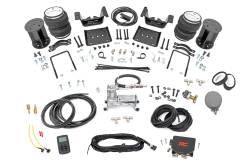 Rough Country Suspension Systems - Rough Country 100056WC Rear Air Spring Kit w/Compressor for 07-18 Silv/Sra 1500 - Image 1
