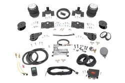 Rough Country Suspension Systems - Rough Country 100324WC 4" Rear Air Spring Kit +Compressor for 09-18 RAM 1500 4WD - Image 1