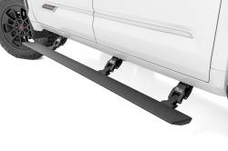 Rough Country Suspension Systems - Rough Country Power Running Boards Black for 22-25 Tundra CrewMax PSR70911 - Image 1