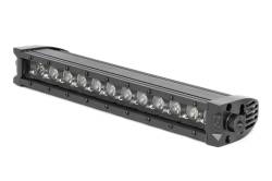 Rough Country Suspension Systems - Rough Country 70712BLDRLA Black Series 12" Single Row DRL LED Light Bar Each - Image 3
