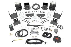 Rough Country Suspension Systems - Rough Country 10021WC Rear Air Spring Kit w/Wireless Compressor 17-22 F250/350 - Image 1