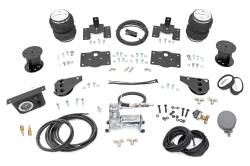 Rough Country Suspension Systems - Rough Country 100326C 6" Rear Air Spring Kit w/Compressor for 09-18 RAM 1500 4WD - Image 1