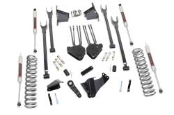 Rough Country Suspension Systems - Rough Country 59140 8" M1 4-Link Lift Kit for 05-07 F250/F350 SD Diesel 4WD - Image 1
