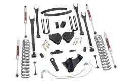Rough Country Suspension Systems - Rough Country 58440 6" 4-Link M1 Lift Kit for 08-10 F250/F350 SD Diesel 4WD - Image 1