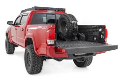 Rough Country Suspension Systems - Rough Country 99073 Universal Bed Mount Spare Tire Carrier Black - Image 2