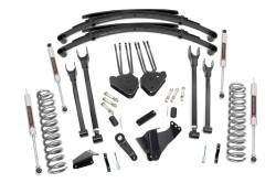 Rough Country Suspension Systems - Rough Country 58240 6" M1 Lift w/4-Link for 05-07 F250/F350 Dsl 4WD Leaf Spring - Image 1