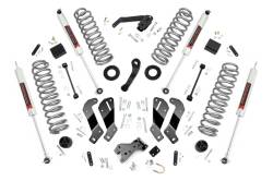 Rough Country Suspension Systems - Rough Country 69340 3.5" M1 Suspension Lift Kit for 07-18 Wrangler JK 2DR 4WD - Image 1