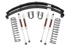 Rough Country Suspension Systems - Rough Country 63040 3" M1 Suspension Lift Kit for 84-01 Cherokee XJ w/RR Springs - Image 1