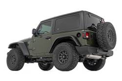 Rough Country Suspension Systems - Rough Country A-J01822 WF1 Fender Flares Black for 18-26 Jeep Wrangler JL - Image 4