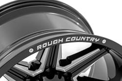 Rough Country Suspension Systems - Rough Country 91201206M 91M Series Wheel 20x12 8x180 -44mm Black/Machined - Image 3