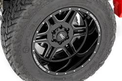 Rough Country Suspension Systems - Rough Country 92 Series Wheel 22x12 6x5.5 -44mm Black Gloss & Machined 92221212 - Image 4