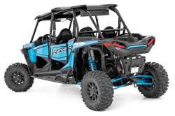 Rough Country Suspension Systems - Rough Country Tubular Rock Sliders Black for Polaris RZR XP 4 1000 93065 - Image 3