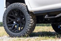Rough Country Suspension Systems - Rough Country 95221012 95 Series Wheel 22x10 6x5.5 -25mm Black Gloss - Image 4