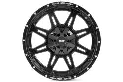 Rough Country Suspension Systems - Rough Country 94201011 94 Series Wheel 20x10 8x170 -18mm Black Matte & Machined - Image 2