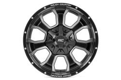 Rough Country Suspension Systems - Rough Country 93 Series Wheel 20x10 8x6.5 -18mm Black Matte & Machined 93201010 - Image 2