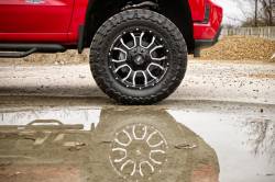 Rough Country Suspension Systems - Rough Country 93 Series Wheel 20x10 8x6.5 -18mm Black Matte & Machined 93201010 - Image 4
