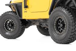 Rough Country Suspension Systems - Rough Country D-Window Beadlock Style Wheel 16x8 6x5.5 -12mm Black RC51-6883SL - Image 6