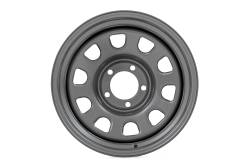 Rough Country Suspension Systems - Rough Country RC51-6883G D-Window Wheel 16x8 6x5.5 -12mm Gray - Image 2