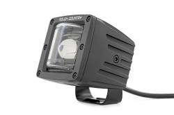 Rough Country Suspension Systems - Rough Country 70907A Black Series 2" LED Pod Lights SAE Fog-Amber Pair - Image 2