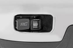 Rough Country Suspension Systems - Rough Country 70907A Black Series 2" LED Pod Lights SAE Fog-Amber Pair - Image 4