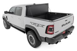 Rough Country Suspension Systems - Rough Country 49320650 Hard Tri-Fold Tonneau Cover for 19-26 RAM 1500 6.4' - Image 6
