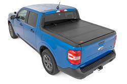 Rough Country Suspension Systems - Rough Country 49254500 Hard Tri-Fold Tonneau Cover for 22-26 Ford Maverick 4.6' - Image 4