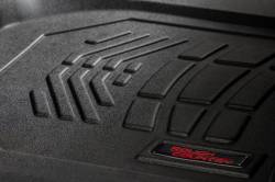 Rough Country Suspension Systems - Rough Country Front Floor Liners Black 19-24 Silverado/Sierra SM2161 - Image 3