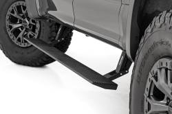 Rough Country Suspension Systems - Rough Country Power Running Boards Black 15-24 F150/Super Duty Crew PSR71520 - Image 1
