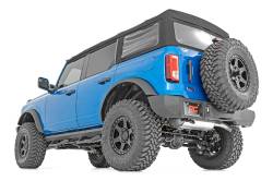 Rough Country Suspension Systems - Rough Country 51029 Black SRX2 Drop Step Nerf Bars 21-25 Ford Bronco 4DR - Image 4