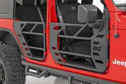 Rough Country Suspension Systems - Rough Country 10618 Rear Tubular Steel Tube Doors Black for 18-26 Jeep JL/JT - Image 3