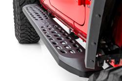 Rough Country Suspension Systems - Rough Country 44008 RPT2 Side Step Bars Black for 20-26 Jeep Gladiator JT 4WD - Image 3