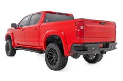 Rough Country Suspension Systems - Rough Country HD2 Running Boards Black 19-24 Silverado/Sierra Crew SRB01900B - Image 3