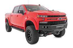 Rough Country Suspension Systems - Rough Country HD2 Running Boards Black 19-24 Silverado/Sierra Crew SRB01900B - Image 4