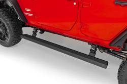 Rough Country Suspension Systems - Rough Country Power Running Boards Black for Jeep Wrangler JK 4DR PSR610330 - Image 3