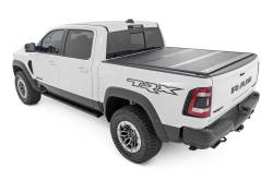 Rough Country Suspension Systems - Rough Country 47320550B Lo-Pro Hard Folding Tonneau Cover for 19-24 RAM 5.7' - Image 3