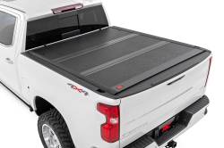 Rough Country Suspension Systems - Rough Country 47120580B Lo-Pro Hard Folding Tonneau Cover for Silv/Sierra 5.10' - Image 1
